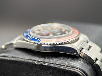 Vintage Rolex GMT-Master "Pepsi" 16750 Black Dial Automatic 40mm Watch3