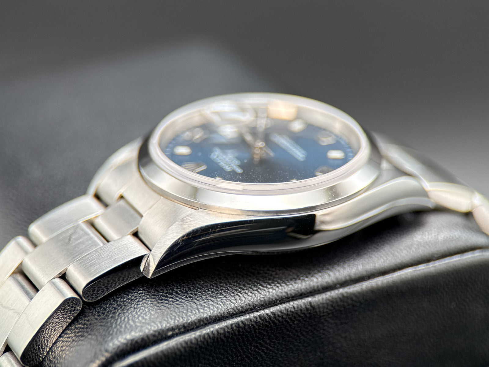 Rolex Oyster Perpetual Date 15200 Blue Dial 34mm Automatic Watch - 20054