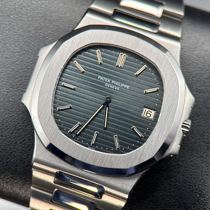 Patek Philippe Nautilus 3700/11 Blue Dial 42mm Steel Automatic Watch - 19870
