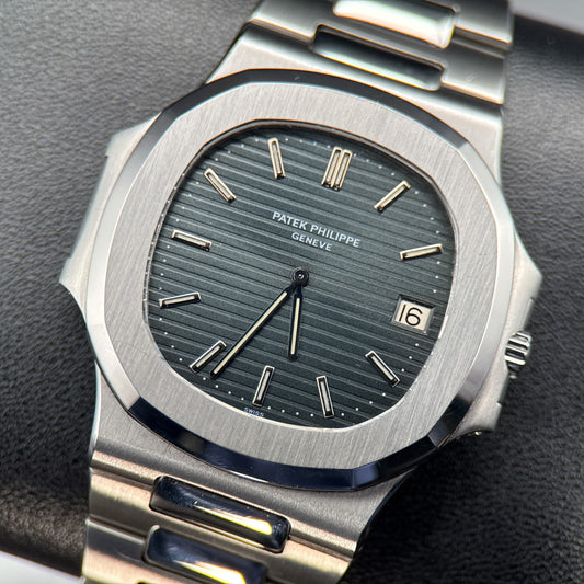 Patek Philippe Nautilus 3700/11 Blue Dial 42mm Steel Automatic Watch - 19870