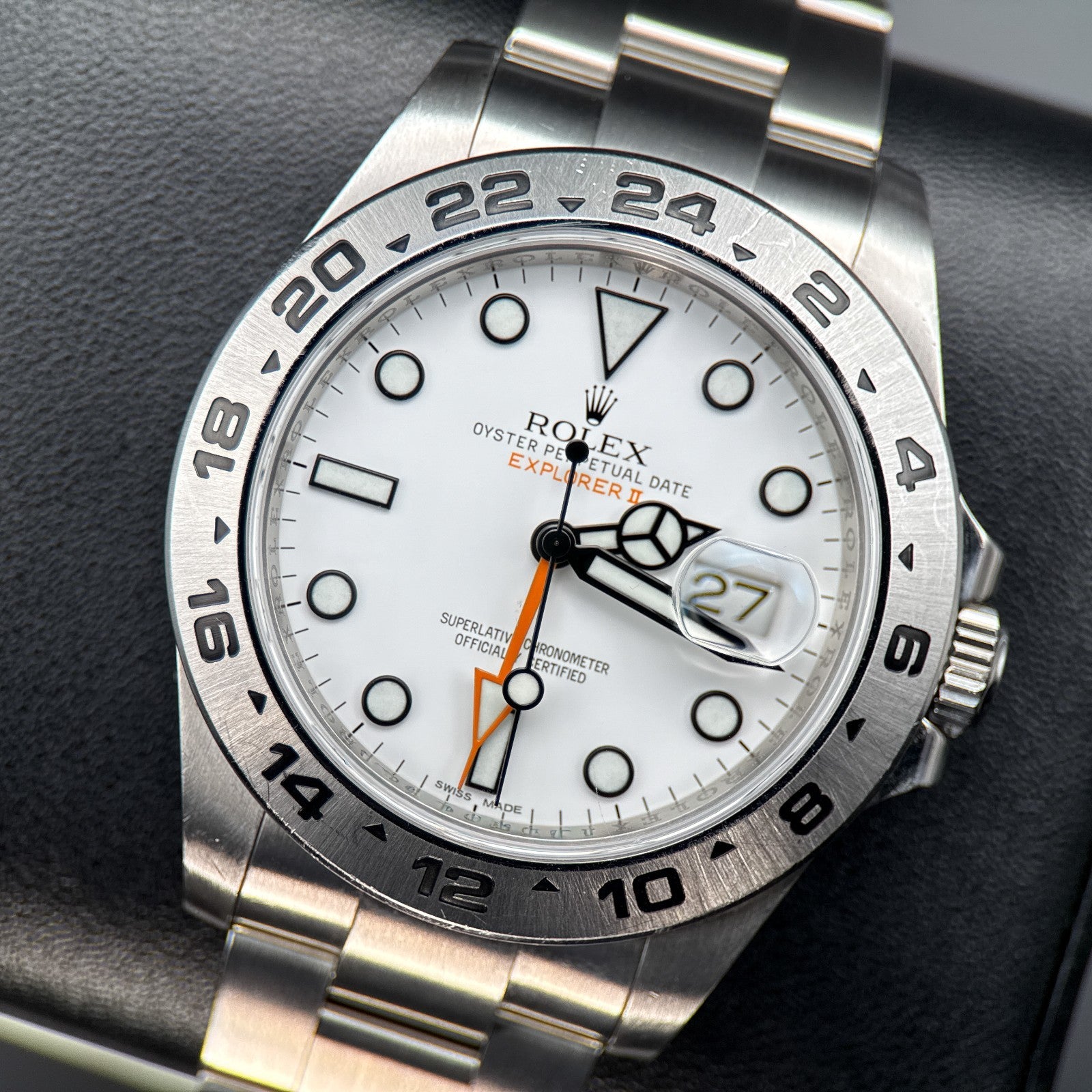 Rolex Explorer II 216570 Polar Dial Stainless Steel 42mm Automatic Watch0