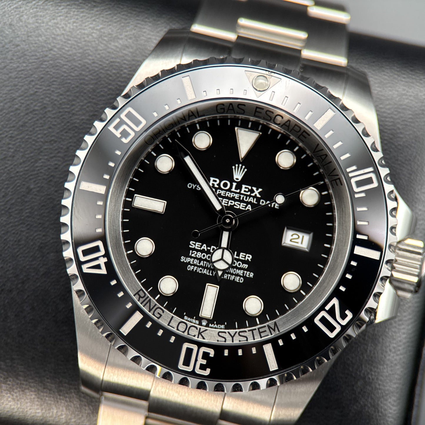 Rolex Sea-Dweller Deepsea 126660 Black Dial Automatic 44mm Watch - 20190