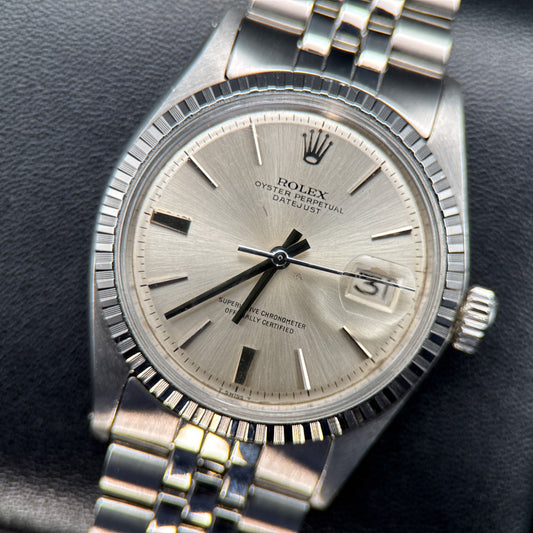 Rolex Datejust 1601 Silver Dial Stainless Steel Automatic 36mm Watch0