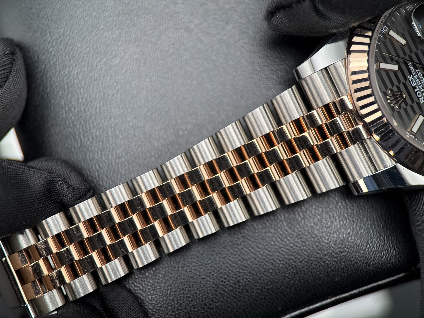 Rolex Datejust 126331 Grey Motif Dial Two-Tone Automatic 41mm Watch - 20237