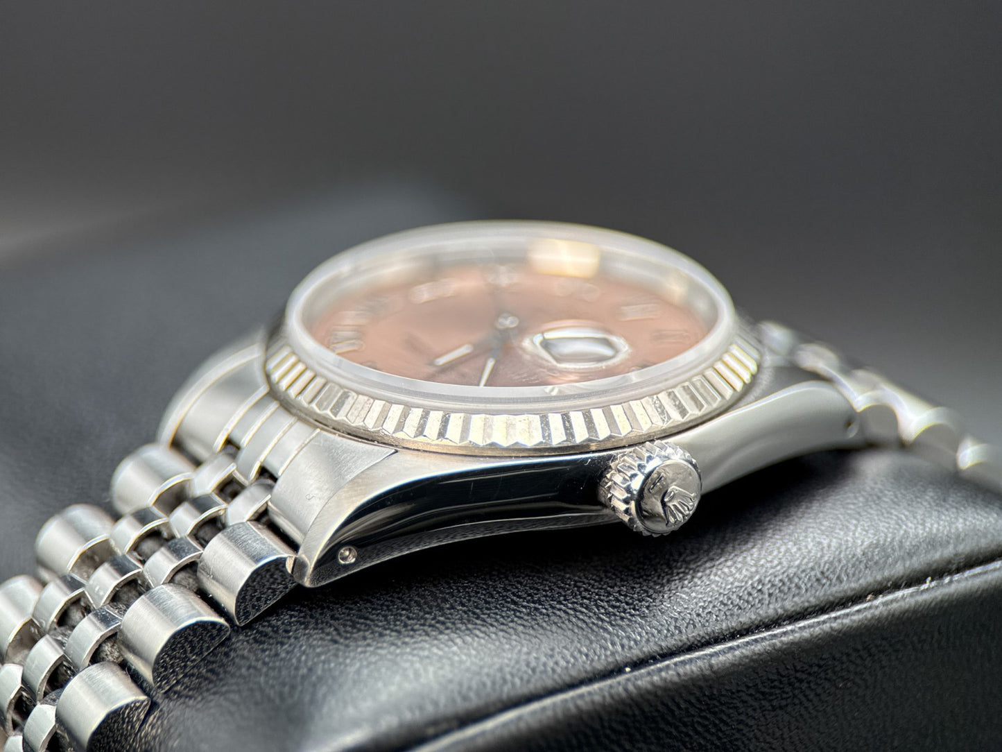 Rolex Datejust 16234 Salmon Roman Dial Steel Jubilee Automatic 36mm Watch1