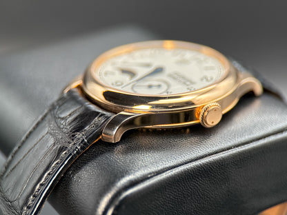 F.P. Journe Octa Automatique Lune Ref. AL Rose Gold Guilloché Silver Dial 40mm1