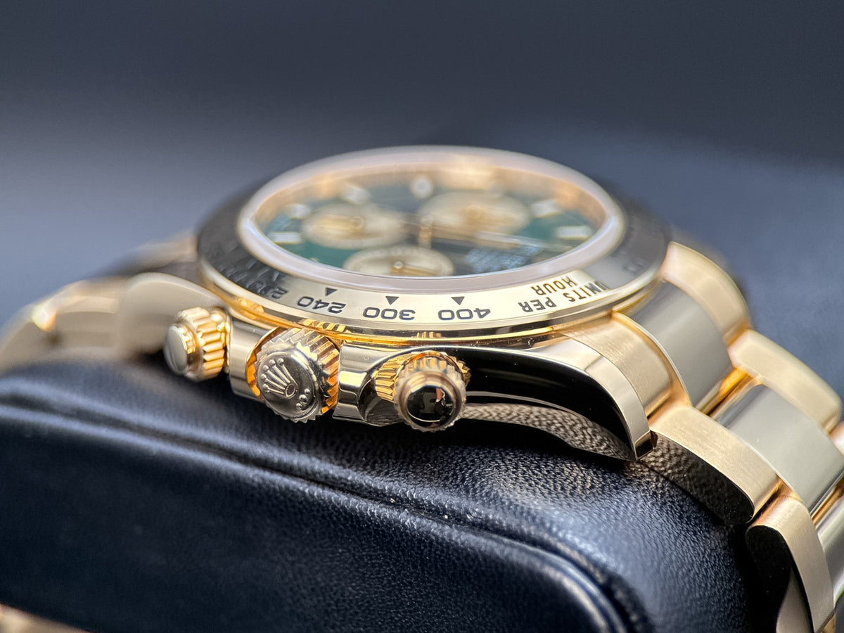 Rolex Daytona 126508 John Mayer 2.0 Green Dial Yellow Gold 40mm Watch - 20262