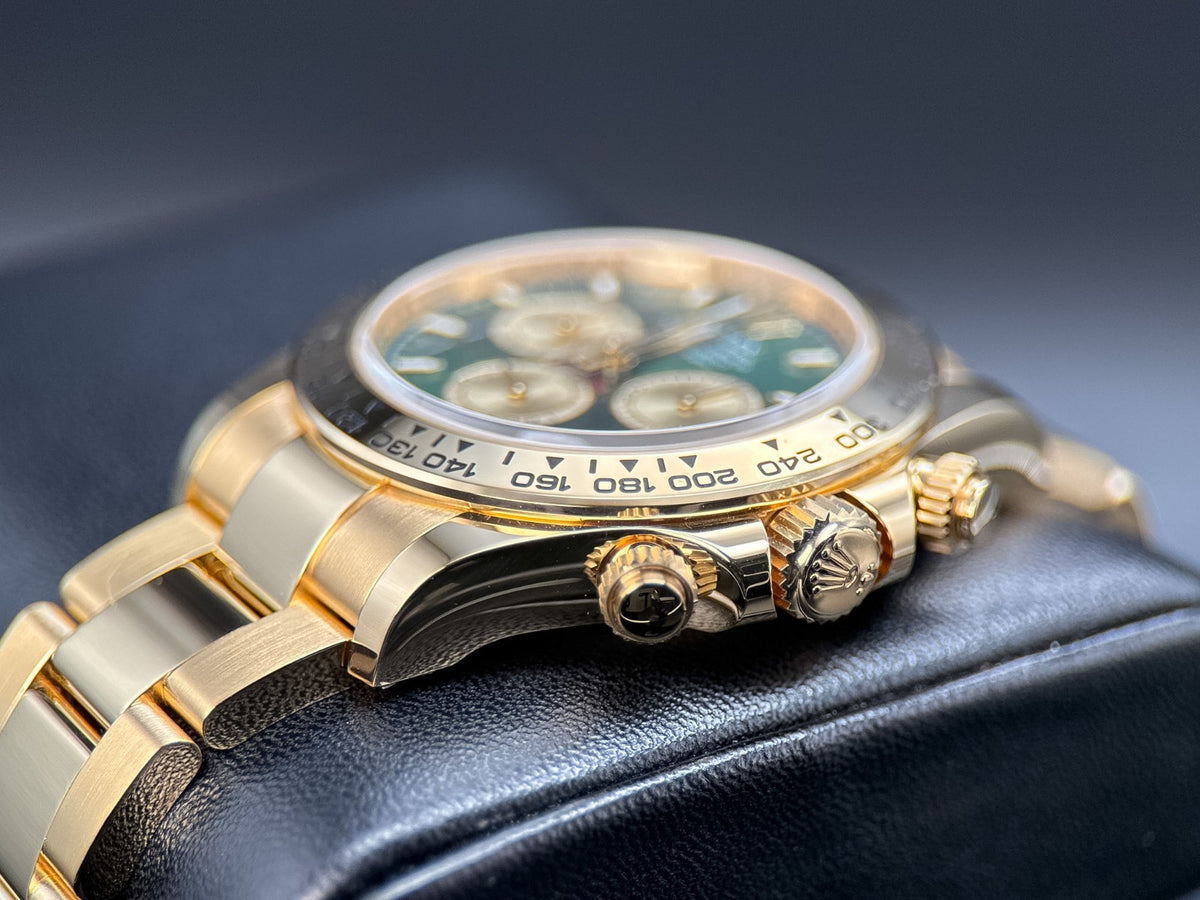 Rolex Daytona 126508 John Mayer 2.0 Green Dial Yellow Gold 40mm Watch - 20261