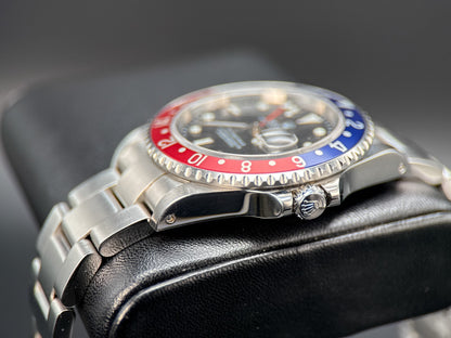 Rolex GMT-Master II 16710 Pepsi Black Dial - photo 2 of 11