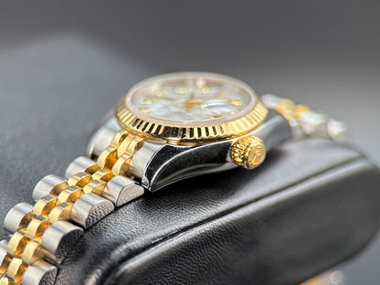 Rolex Lady-Datejust 179173 Mother of Pearl Diamond Dial 26mm Automatic Watch1