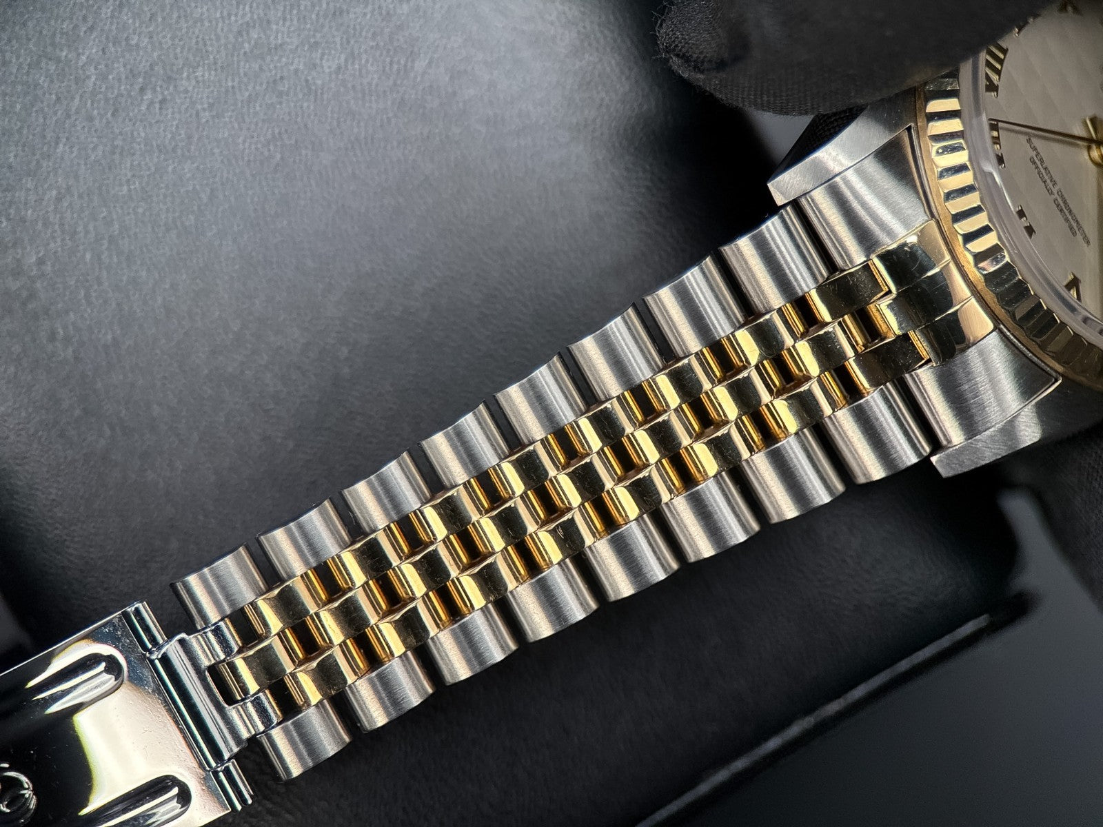 Rolex Datejust 16233 Ivory Pyramid Dial Two-Tone Automatic 36mm Watch6
