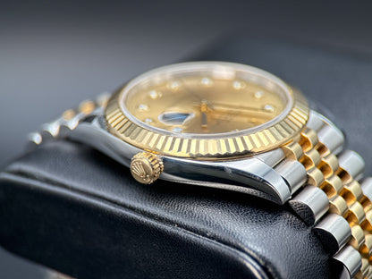 Rolex Datejust 126333 Champagne Diamond Dial 41mm Automatic Watch - 20242