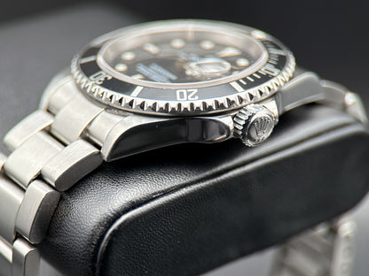 Rolex Submariner Date 16610 Black Dial Steel Automatic 40mm Watch - 20041