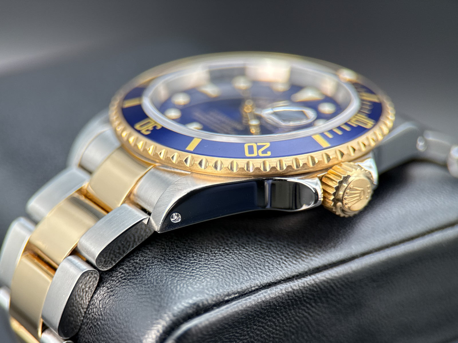 Rolex Submariner Date 16613 Blue Dial & Bezel 40mm Automatic Watch - 20041