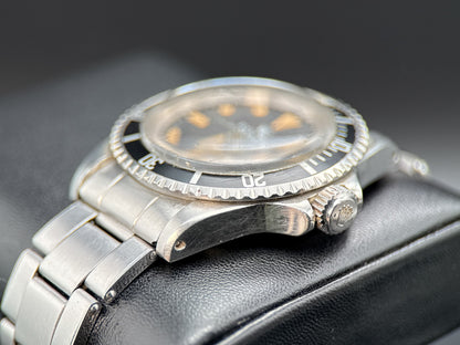 Vintage Rolex Submariner 5513 Black Meters First Dial Automatic 40mm Watch 19681