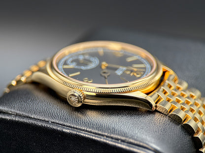 Rolex Perpetual 1908 52508 Black Dial Yellow Gold 39mm Watch - 20262