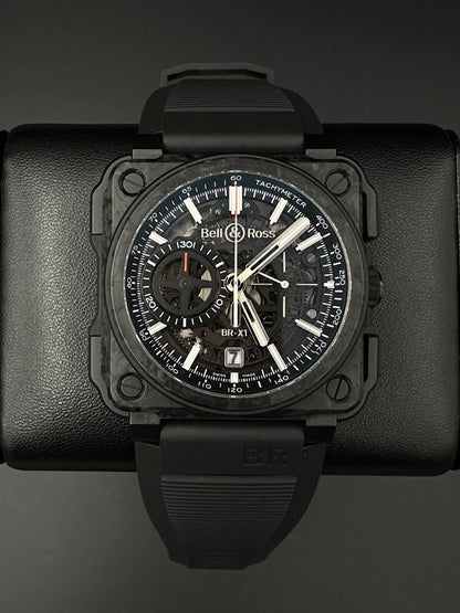 Bell & Ross BRX1-CE-CF-BLACK Skeleton Chrono Carbone Forge 45mm Limited Edition