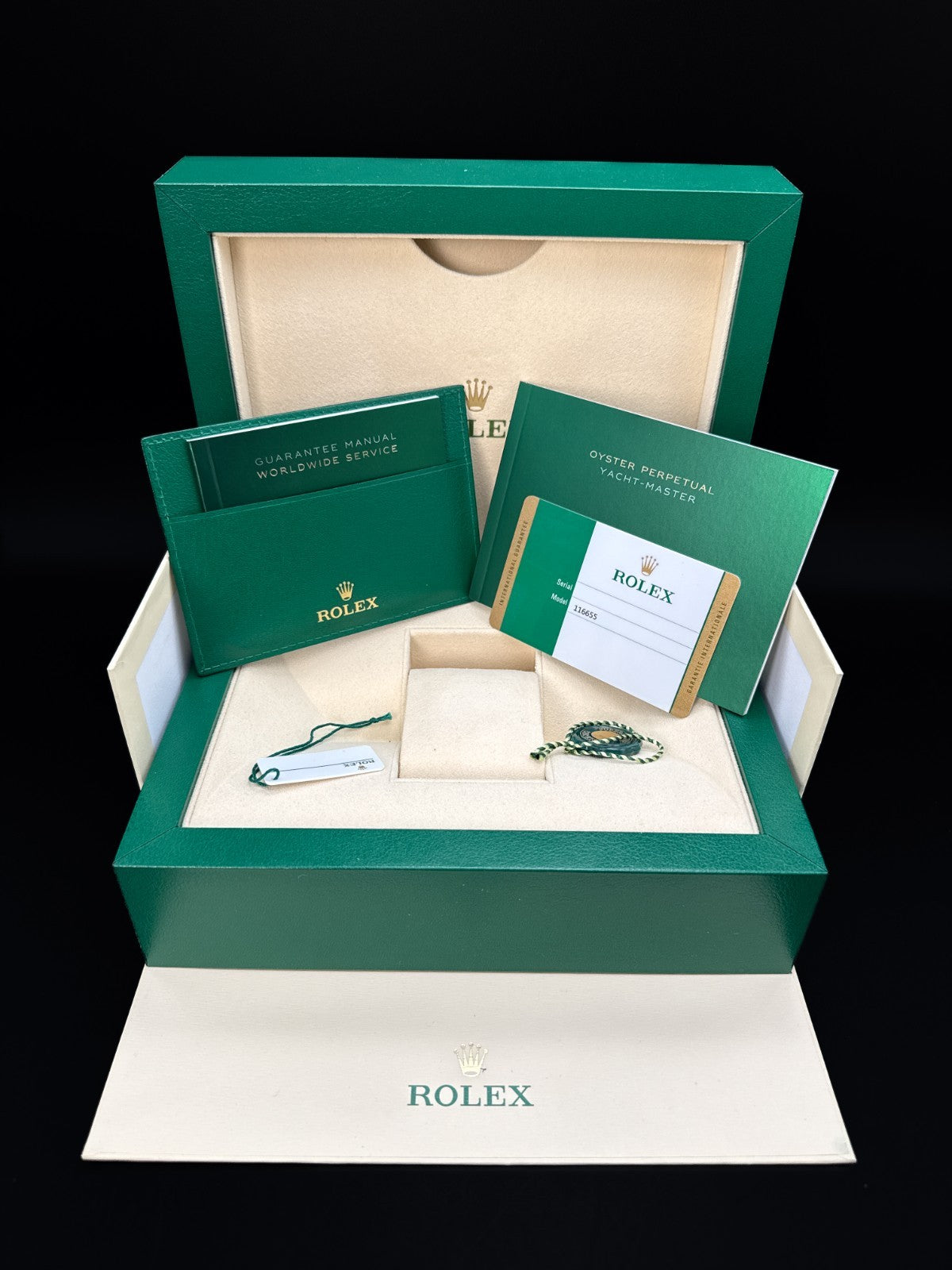 Rolex Yacht-Master 40mm 116655 Rose Gold Black Dial Automatic Watch - 201710