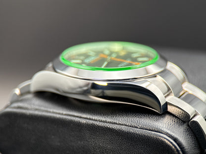 Rolex Milgauss 116400GV Black Dial Green Crystal Automatic 40mm Watch - 20223