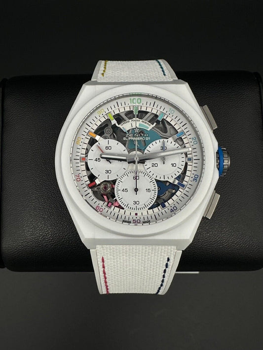 Zenith Defy El Primero 21 Chroma II White Ceramic Chrono 49.9014.9004/01.R953