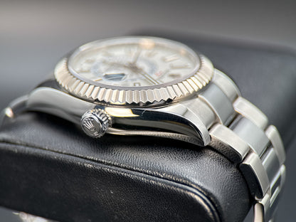 Rolex Sky-Dweller 326934 White Dial Oyster Bracelet Automatic 42mm Watch - 20182