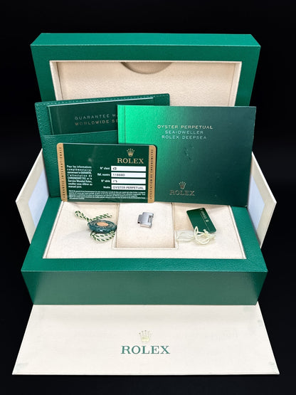 Rolex Sea-Dweller Deepsea 116660 Black Dial Steel 44mm Automatic Watch - 201510