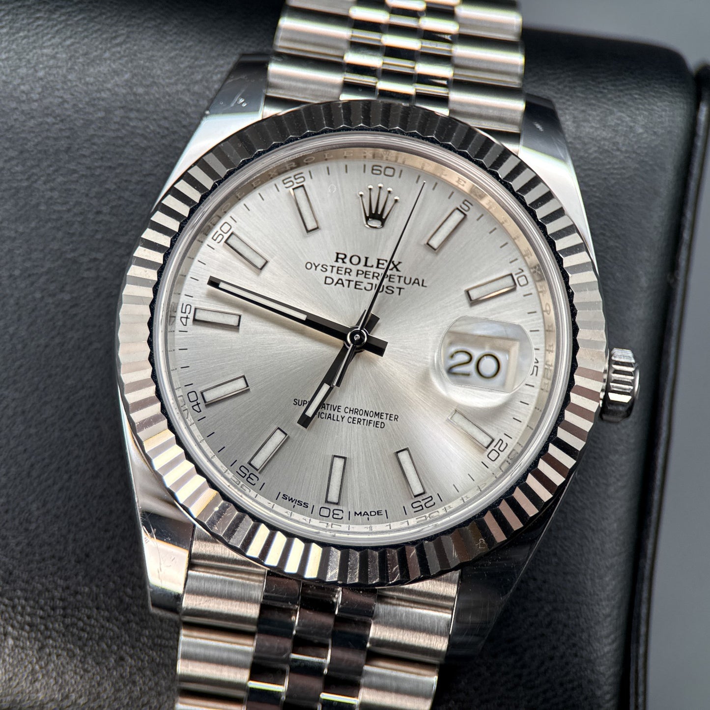 Rolex Datejust 126334 Silver Dial Jubilee Automatic 41mm Watch - 20180