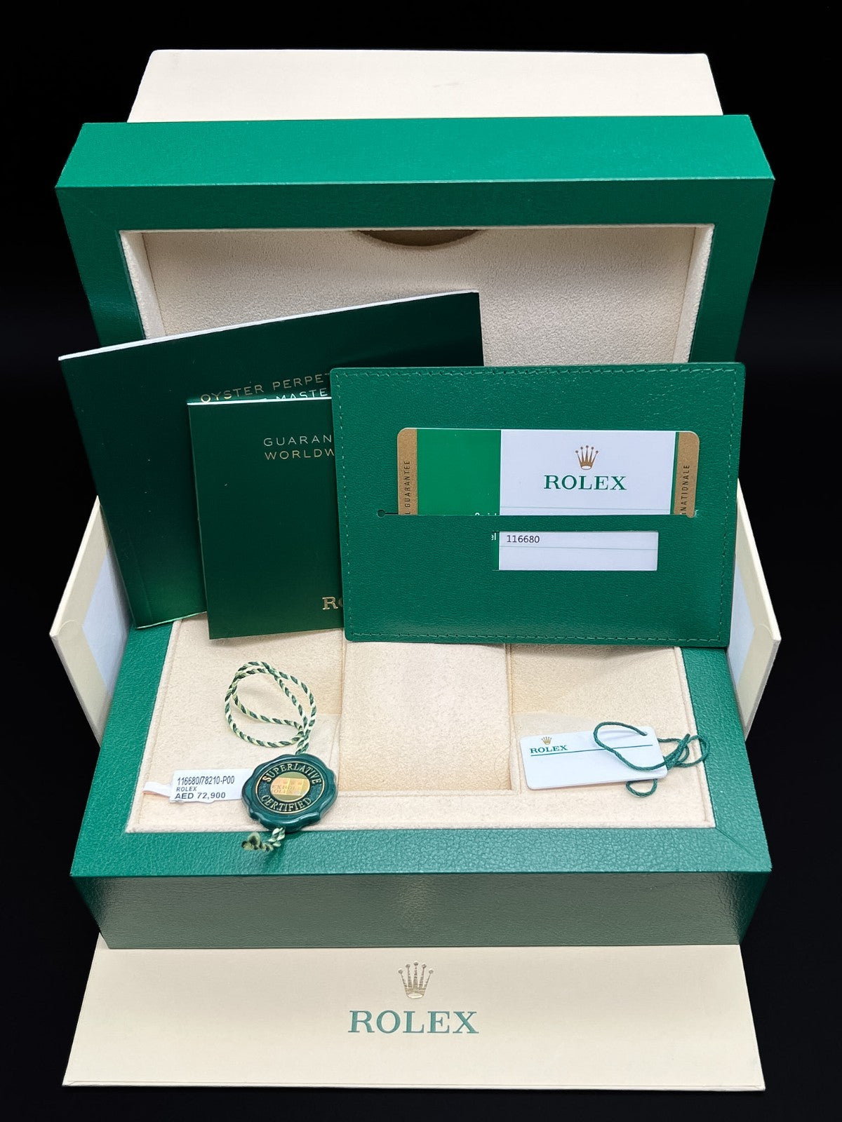 Rolex Yacht-Master II 116680 White Dial Steel 44mm Automatic Watch - 202010