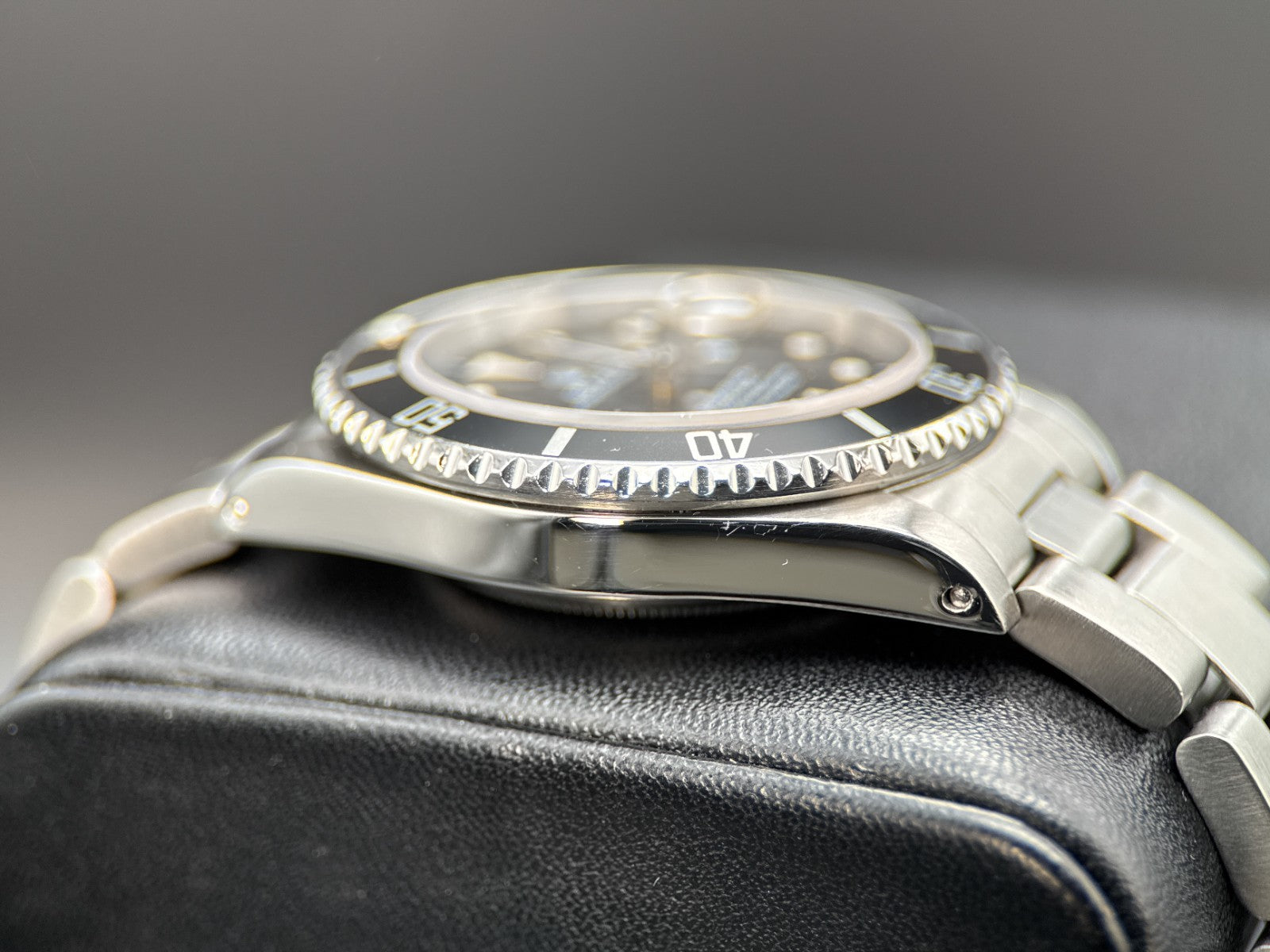 Rolex Submariner Date 16610 Black Dial Steel Automatic 40mm Watch - 19903