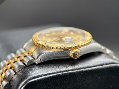 Rolex Datejust Turn-O-Graph 16263 Champagne Diamond Dial 36mm Automatic Watch1