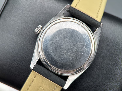 Rolex Datejust 1603 Rare "Bamboo" Engine Turned Bezel Vintage 36mm Watch5