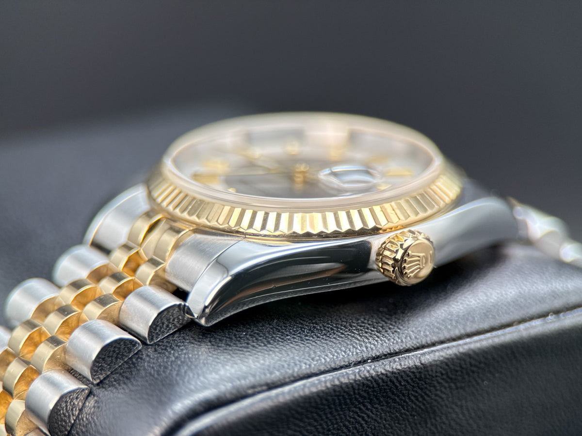 Rolex Datejust 116233 Silver Tuxedo Dial Two-Tone Jubilee 36mm Watch - 20061