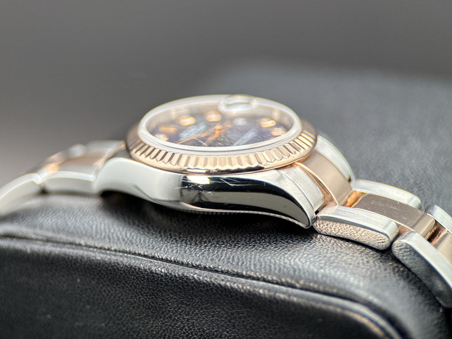 Rolex Lady-Datejust 279171 Purple Diamond Dial Two-Tone 28mm Automatic Watch3