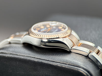 Rolex Lady-Datejust 279171 Purple Diamond Dial Two-Tone 28mm Automatic Watch3