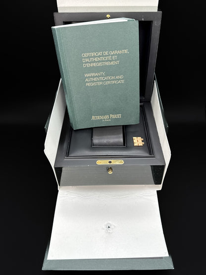 Audemars Piguet Royal Oak Chronograph 26320OR.OO.1220OR.01 Black Dial Rose Gold10