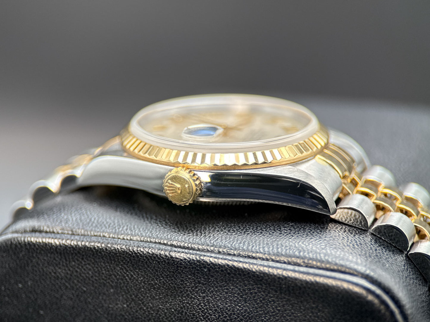 Rolex Datejust 16233 Ivory Pyramid Roman Dial Automatic 36mm Watch - 19992