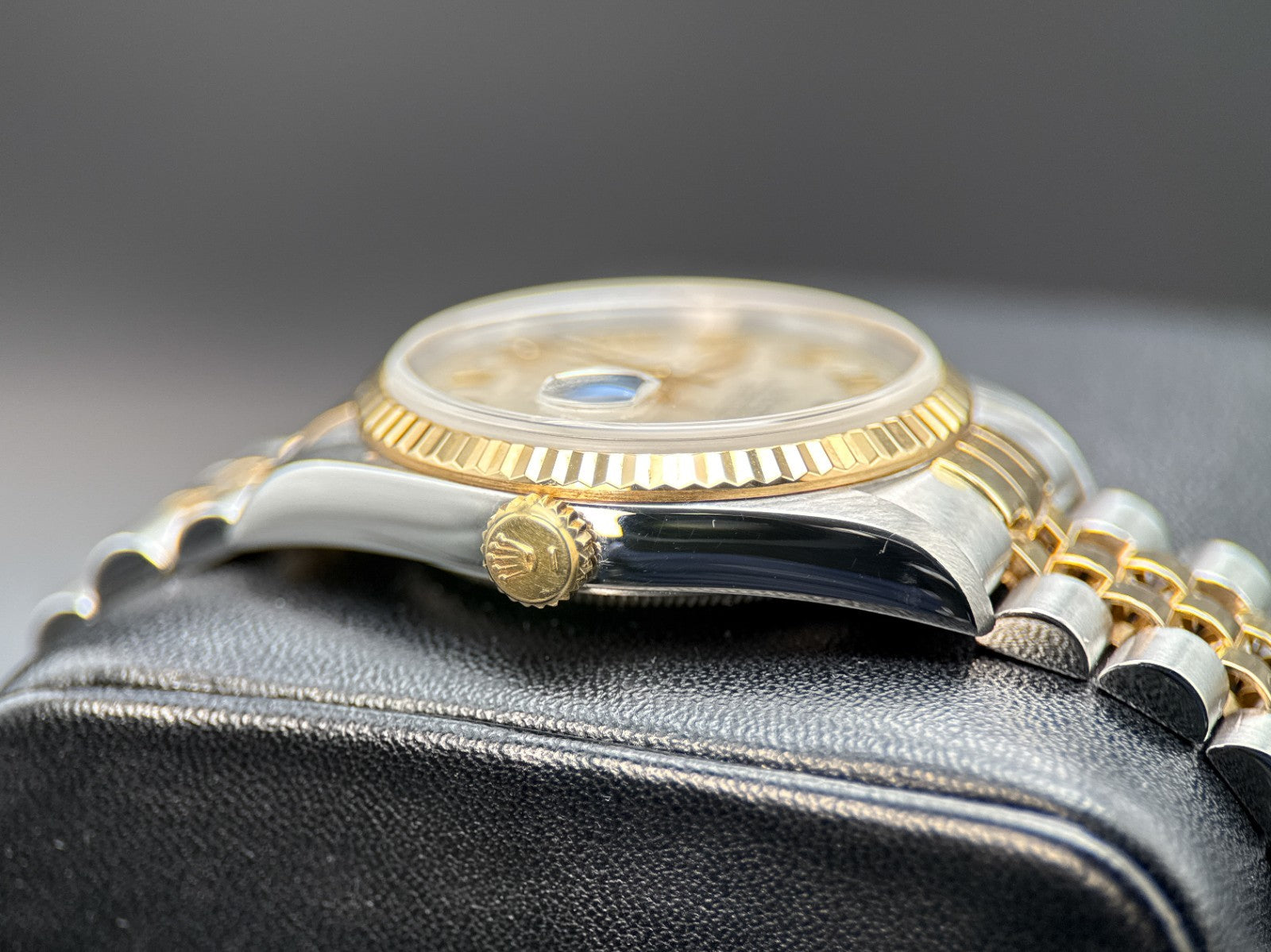 Rolex Datejust 16233 Ivory Pyramid Roman Dial Automatic 36mm Watch - 19992