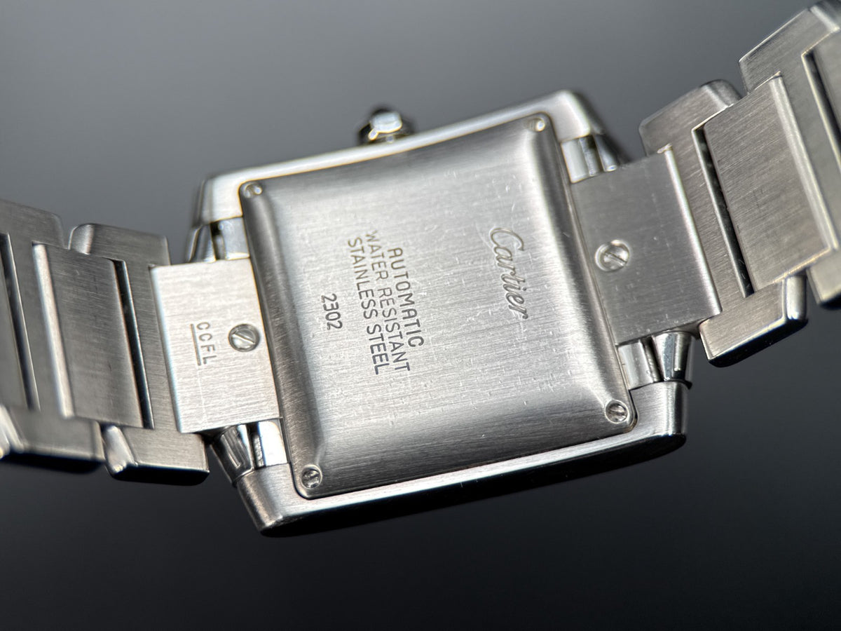 Cartier Tank Francaise W51002Q3 Silver Dial Steel 28mm Automatic Watch - 20015