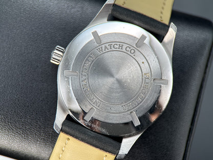IWC Pilot's Watch Silver Men's Watch with Black Leather Strap - IW3255025