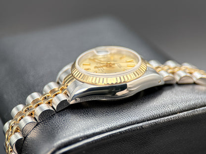 Rolex Lady-Datejust 69173 Champagne Dial Two-Tone Automatic 26mm Watch - 19914