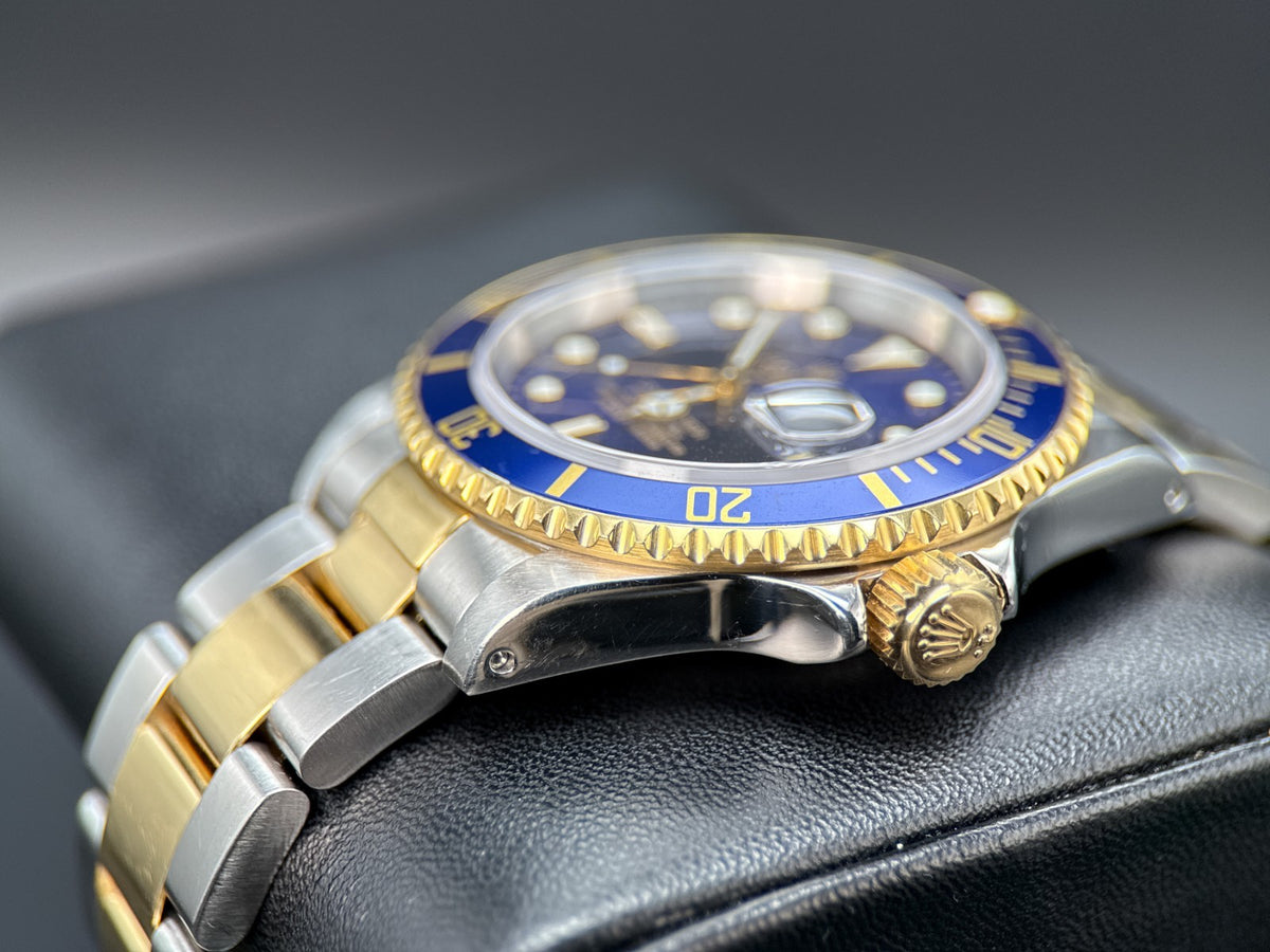 Rolex Submariner 16613 Bluesy Blue Dial Two-Tone 40mm Automatic Watch - 20001