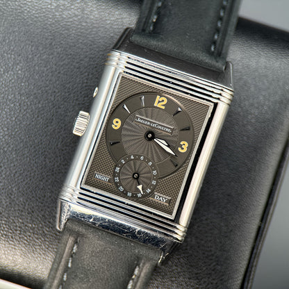 Jaeger-LeCoultre Reverso Duoface 270.840.544B Silver Dial 42mm Watch - 19971