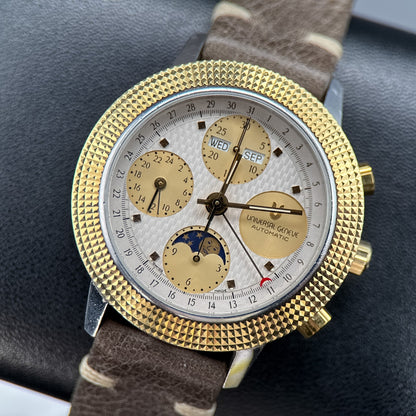 Universal Genève Tri-Compax 104.41.990 Cream Dial Automatic 39mm Watch0