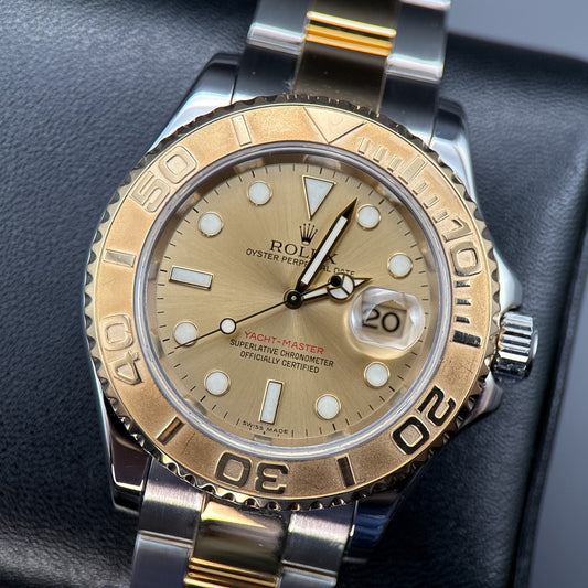 Rolex Yacht-Master 16623 Champagne Dial Two-Tone 40mm Automatic Watch - 20090