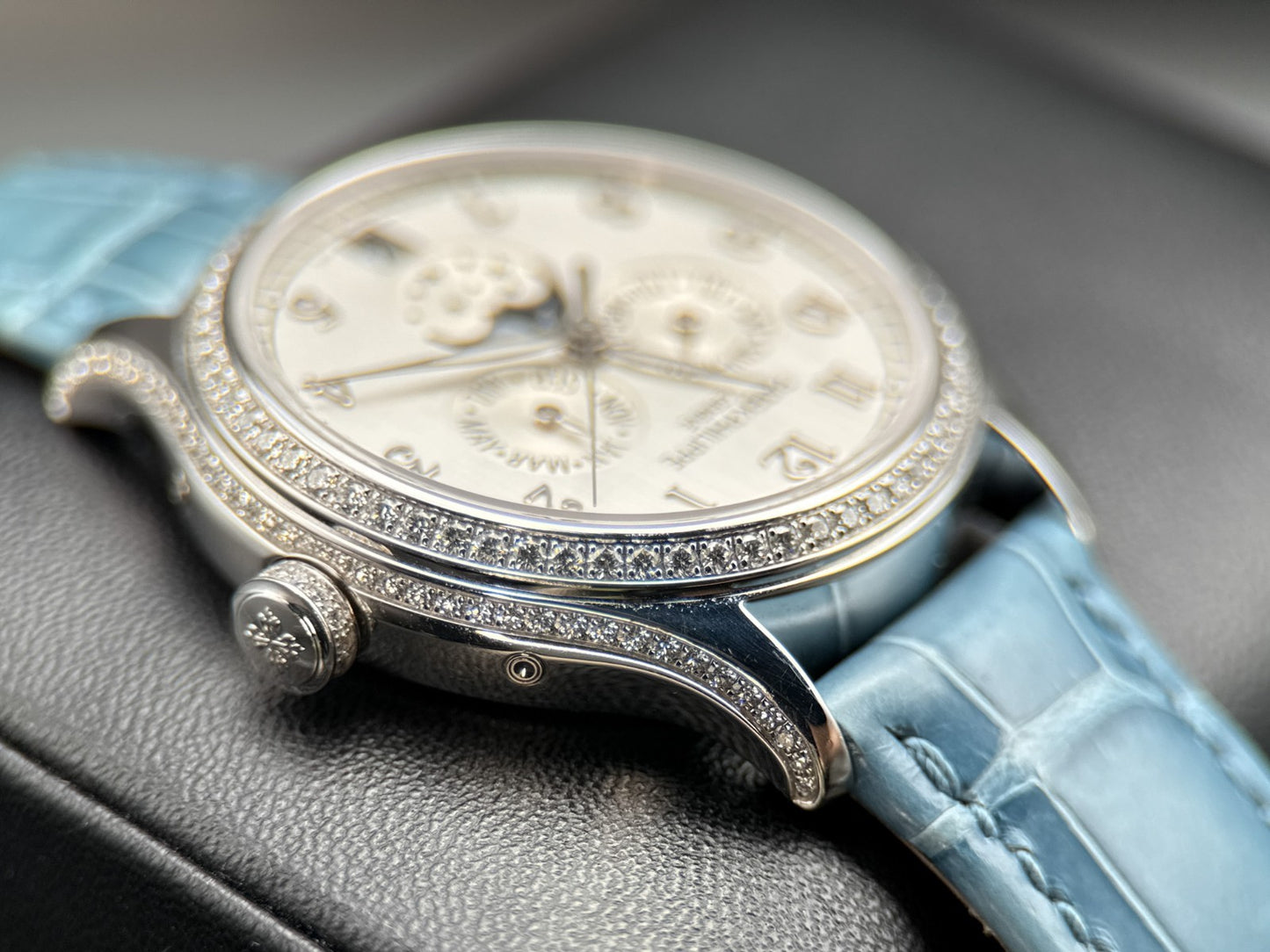 Patek Philippe Complications Annual Calendar 4947G-010 White Gold Ladies Watch2