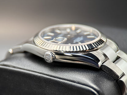 Rolex Datejust 126334 Blue Dial Fluted Bezel Oyster Automatic 41mm Watch - 20222