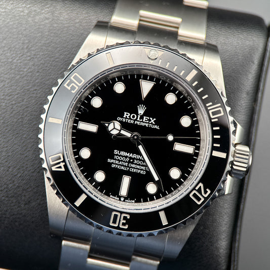 Rolex Submariner No-Date 124060 Black Dial Automatic 41mm Watch - 20260
