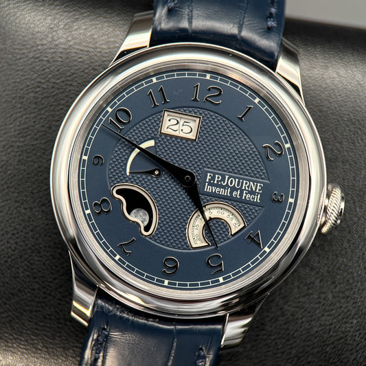 F.P. Journe Divine DN Boutique Edition Blue Dial Platinum 42mm Watch - 20260