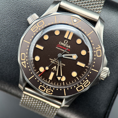 OMEGA Seamaster Diver 300M 210.90.42.20.01.001 No Time To Die Titanium 42mm0