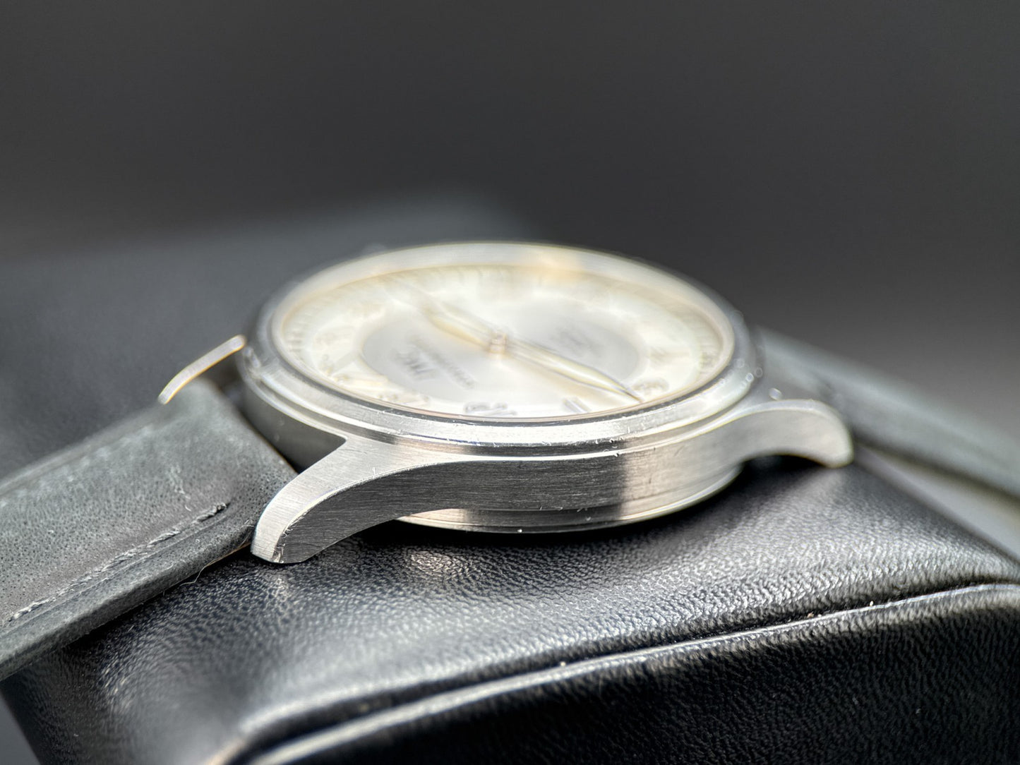IWC Pilot's Watch Silver Men's Watch with Black Leather Strap - IW3255024